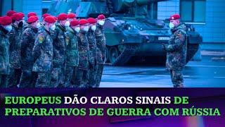 Como os europeus estão se preparando para uma guerra com a Rússia [upl. by Ulberto]