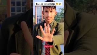 This is impossible🧐🪄 viral shorts impossible hand [upl. by Asirem400]