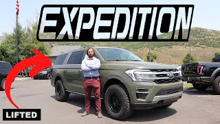 Is A Lifted Expedition The Ultimate Family Car Leveled Ford Expedition [upl. by Erdnassac]