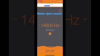 Water eject sound for water damaged phones [upl. by Anen]