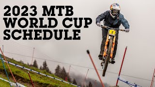 UCI MTB World Cup RACE Calendar 2023 [upl. by Phineas184]