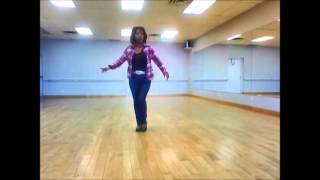 Basic Line Dancing steps for Beginners  Shotgun Jenny Tutorial [upl. by Ellehcem]