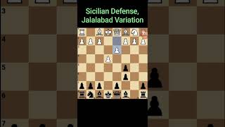 Nice chess openings Sicilian Defense Jalalabad Variation B27 [upl. by Alesandrini333]