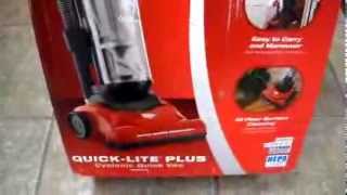 Unboxing Review Dirt Devil Cyclonic Quick Vac Vacuum HEPA Lite Plus Small But Mighty comparison [upl. by Ettolrahc]