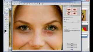 How to beautify the face with ArcSoft PhotoStudio [upl. by Anawit]