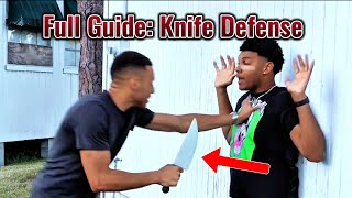 REAL Knife Defense Full Guide [upl. by Sikko]