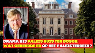 Drama Bij Huis Ten Bosch Willem Alexander Ontsnapt Aan Aanrijding [upl. by Kcirneh]