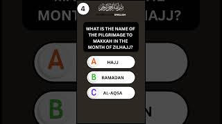 Eid ulAzha Quiz Challenge shorts quiz islamicvideo [upl. by Georgina225]