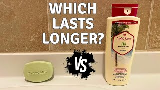 Bar Soap vs Body wash Experiment Which lasts longer [upl. by Ladonna]