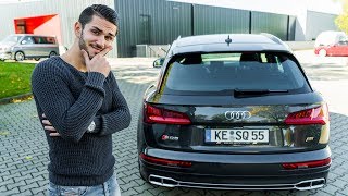 Audi SQ5 2017  Wo ist der Auspuff  Daniel Abt [upl. by Nnyllaf]