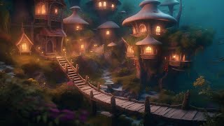 Fantasy Music – Journey to Twilight Bridge Village  Mystical Enchanted [upl. by Joanie]