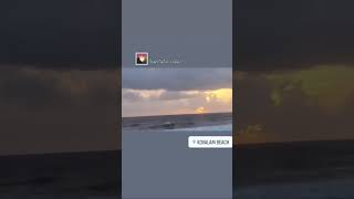 pranavdiaries2022 kovalambeach shortsvideo chennai sunrise morningvibes tamilnadu [upl. by Mure685]