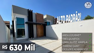 CASA MARAVILHOSA EM ITAIPUAÇU MARICÁ À VENDA  R 630 MIL [upl. by Radley]