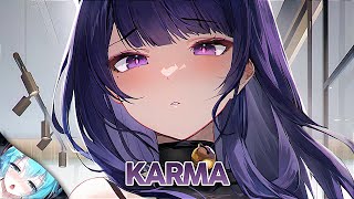 Nightcore  Karma  Lyrics Alaina Cross [upl. by Aveneg]