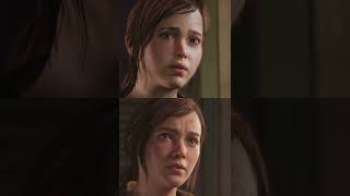 Joel amp Ellie Argument scene The Last of Us Comparison  Remaster vs Remake [upl. by Anirdnaxela]