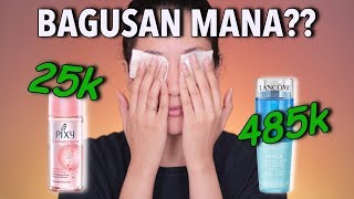 BATTLE MAKEUP REMOVER  Lokal VS High End  Pixy VS Lancome [upl. by Bajaj]