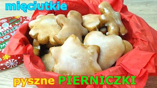 Mięciutkie i pyszne pierniczki 👌 łatwe i szybkie ciasteczka świąteczne w 15 minut 👍 cookies [upl. by Inig]