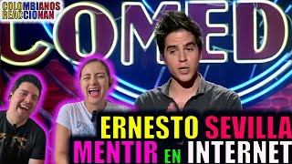 Humor ESPAÑOL  Reacción a Ernesto Sevilla  Mentir en Internet [upl. by Ahsenad]