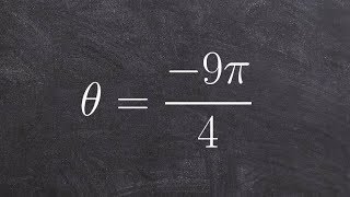 Finding two coterminal angles by adding 2pi twice [upl. by Prestige]