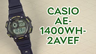 Розпаковка CASIO AE1400WH2AVEF [upl. by Jasik]