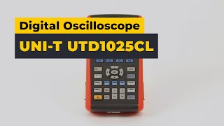 UNIT UTD1025CL Handheld Digital Oscilloscope [upl. by Meehyr]