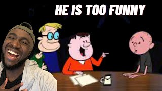 THE RICKY GERVAIS SHOW S2 EP12 Art  FULL REACTION [upl. by Animas]