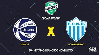 AO VIVO com imagens São José x Novo Hamburgo  Gauchão 2024  26022024 [upl. by Agata]