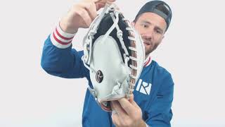 Review Rawlings Liberty Advanced 33quot Fastpitch Catchers Mitt RLACM33RG [upl. by Lyrrehs]