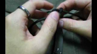 How to tie a square sinnet lanyard [upl. by Astiram55]