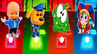 The Baby Boss 🆚 Sheriff Labrador 🆚 Om Nom 🆚 The Amazing Digital Circus  Who Is Best [upl. by Chally63]