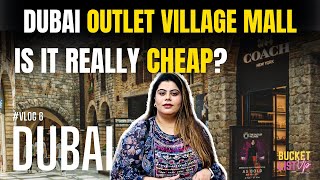 Is Dubai Outlet Village Worth it in 2024   JBR Walk amp Dubai Outlet Mall Full Tour with Prices [upl. by Alathia]