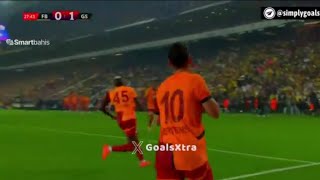 Dries Mertens Goal Fenerbahçe Vs Galatasaray 02 All Goals Results Extended Highlights [upl. by Claudie]