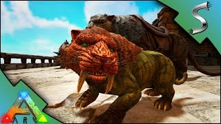 SABERTOOTH BREEDING amp IMPRINTING STARTING THE SABER ARMY  Ark Survival Evolved S3E10 [upl. by Darreg]