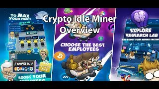 Crypto Idle Miner Bitcoin Tycoon Overview [upl. by Annelise]