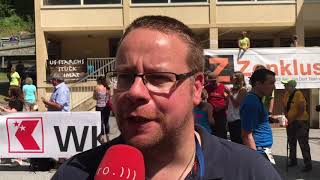 Interview mit Christian Gasser OKPräsident Gondo Marathon [upl. by Elyag]