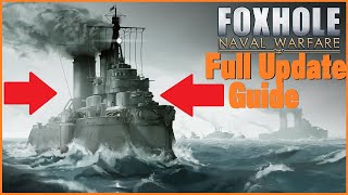 Battleships Landing Craft SPGs Dry Docks amp Nukes are Back Foxhole Naval Warfare Update 54 [upl. by Anitram]