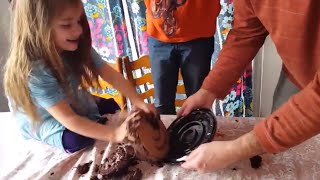 Kid Temper Tantrum Sister Destroys Brothers Birthday Cake To Get Even  Original [upl. by Purity]