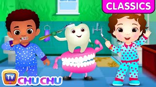 Brush Your Teeth Song  Good Habits Nursery Rhymes For Children  ChuChu TV Classics kidssongs [upl. by Kurzawa]