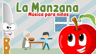 LA MANZANA SE PASEA  Canción Infantil  Música educativa  Elite Kids [upl. by Anaib]