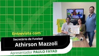 Voz de Brasilia Entrevista com o Secretario de Futebol Athirson Mazzoli [upl. by Chapa]