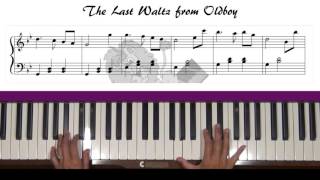 The Last Waltz Oldboy 올드보이 OST Piano Tutorial v2 [upl. by Sixel]