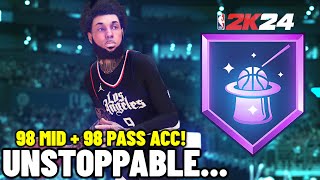 This 67 Playshot is an ELITE PG in The Rec NBA 2K24 Random Rec Gameplay [upl. by Halac]