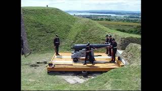 Portsdown Artillery Volunteers firing the 64pr RML [upl. by Elsy]