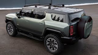 2024 GMC Hummer EV SUV Drive Exterior Interior Extract Crabwalk 4Wheel Steering Modes Color Options [upl. by Liakim608]