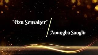 Ao Song  Ozu Sensaker Lyrics Video [upl. by Repohtsirhc]