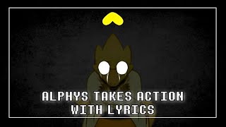 Alphys Takes Action With Lyrics  Undertale REMASTERED [upl. by Ehsiom819]