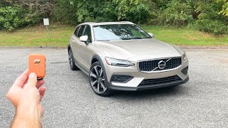 2025 Volvo V60 Cross Country Ultra Start Up Test Drive Walkaround POV and Review [upl. by Nealah]