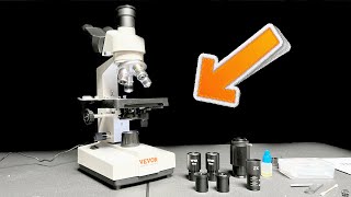 VEVOR Trinocular Compound Microscope  User Review [upl. by Sihunn]