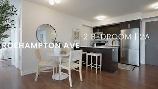 305 Roehampton Ave  2A  886sqft [upl. by Ainola]