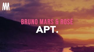 ROSÉ amp Bruno Mars  APT LetraLyrics [upl. by Llennoc]